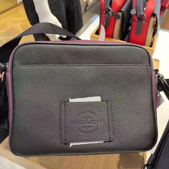 coach Hudson Crossbody In Colorblock Signature Canvas - Picture 4 of 9